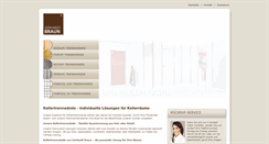 Desktop Screenshot of kellertrennwaende.com